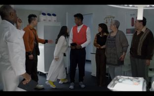 LeVar Burton, Frank Gallegos, Susan Ortiz, Trevor Jackson, Intae Kim, and Auli'i Cravalho in Weird City (2019)