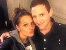 James Burleson and Michelle Money on the set of Inhumane