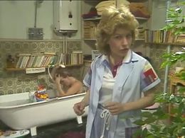 Sandi Toksvig and Nick Staverson in No 73 (1982)