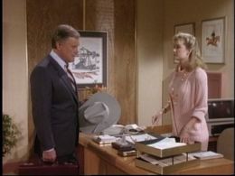 Larry Hagman and Deborah Rennard in Dallas (1978)