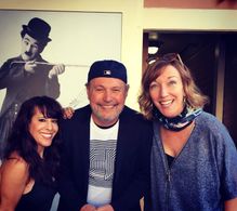 We got to act with the extraordinary Billy Crystal! Best day of my life! Shoot day on the Chaplin Stage at the Jim Henso