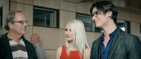 Tim Wade, Michael O'Donnell, and Emily Sweet in Mount Adams (2021)