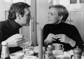 Harald Leipnitz and Gila von Weitershausen in Gott schützt die Liebenden (1973)