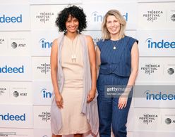 Lauren DeFilippo and Jamila Wignot at the Tribeca Film Festival 2021
