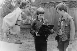 Stephen Dorff, Christa Denton, and Louis Tripp in The Gate (1987)