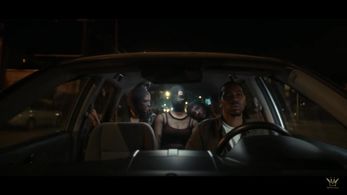 Natalie in Marlowe’s music video, “The Basement”.