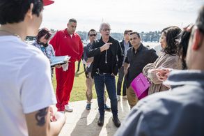 On set - Here Come the Habibs Season 2 Channel 9 Network - Australia