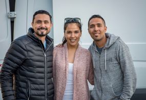 The three amigos reunited!