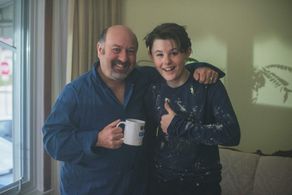 Chris Gleason and Willem Sadler in Mother's Day (2018)