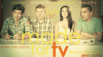 Casey Dolkas, Danielle Baker, and David Sanford in Made for TV (2011)