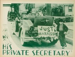 John Wayne, Evalyn Knapp, and Mickey Rentschler in His Private Secretary (1933)