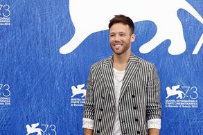 Taylor Frey at the Venice Film Festival for his movie 