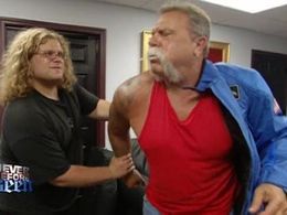 Paul Teutul Sr. and Michael Teutul in American Chopper: The Series (2003)