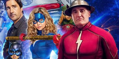 Luke Wilson, John Wesley Shipp, Brec Bassinger, and Yvette Monreal in Stargirl: Summer School: Chapter Nine (2021)