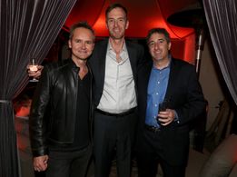 Alan Freedland, Roy Price, and Bill Carr at an event for Alpha House (2013)