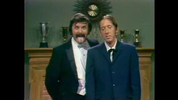 Dennis Allen and Chet Dowling in Rowan & Martin's Laugh-In (1967)
