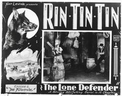 June Marlowe, Arthur Morrison, and Rin Tin Tin in The Lone Defender (1930)