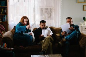 Prepping for a scene