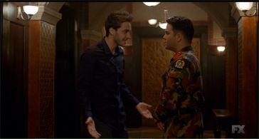 Cameron Gharaee and Noah Silver in Tyrant (2014)