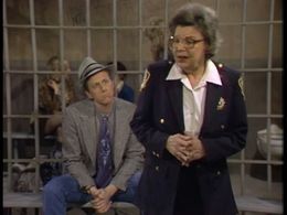 Harry Anderson and Florence Halop in Night Court (1984)