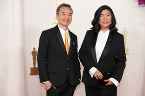 S. Leo Chiang and Jean Tsien at an event for 96th Annual Academy Awards (2024)