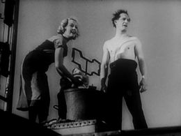 Jean Dasté and Dita Parlo in L'Atalante (1934)