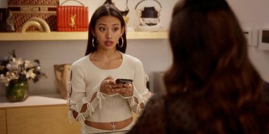 Grace Dumdaw as Eden in And Just Like That Season 2.