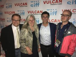 Marc at SIFF 2017 with fellow Awarded Screenwriters Beth Bollinger, Larry Shulruff and Ethan Mermelstein