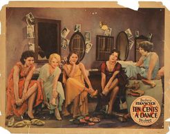 Barbara Stanwyck, Sally Blane, Phyllis Crane, Peggy Doner, and Martha Sleeper in Ten Cents a Dance (1931)