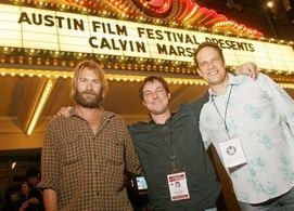 Gary Lundgren with Andrew Wilson and Diedrich Bader