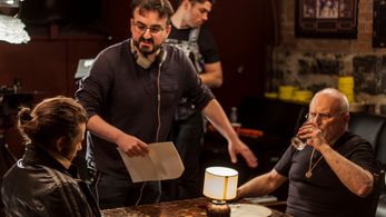 Brian Rhodes, Tavit Melikian, and Ryan Bommarito in The Order of Things to Come (2019)