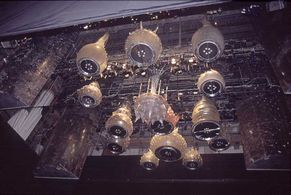 Set design for Boris Godunuv opera in documentary film, SACRED STAGE: THE MARIINSKY THEATER