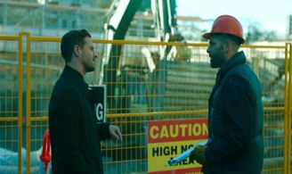 Patrick Sparling with Brendan Penny in Motive,season 4, 