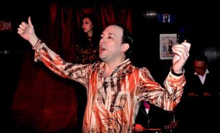 Behind the scenes photo of Joe Fiorello on the set of A Child With the Mind of Red