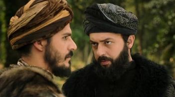 Mehmet Günsür and Okan Yalabik in The Magnificent Century (2011)