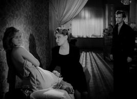 Inga Landgré, Marianne Löfgren, and Stig Olin in Crisis (1946)