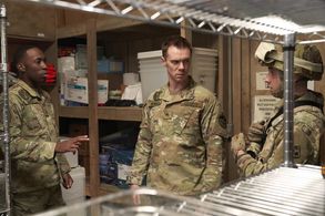 Sam Keeley, Nicholas Coombe, and Jeremy Tardy in 68 Whiskey (2020)