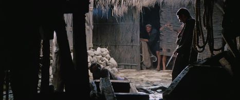 Shintarô Katsu and Asao Koike in Zatoichi in Desperation (1972)