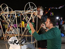 Tyler Oakley and Korey Kuhl in The Amazing Race (2001)