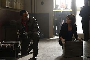 Hill Harper and Anna Belknap in CSI: NY (2004)