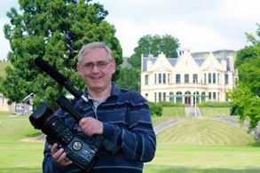 David Whittet shooting Amiri's Child at the Campbell Park Estate, Oamaru, New Zealand