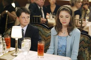 Josh Hutcherson and Charlotte Ray Rosenberg in Little Manhattan (2005)