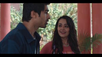 Keshav Sadhna and Apoorva Arora in College Romance (2018)