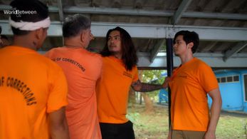 Tonio Quiazon and Alden Richards in The World Between Us (2021)