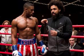 Michael B. Jordan and Steven Caple Jr. in Creed II (2018)