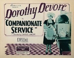 Dorothy Devore in Companionate Service (1928)
