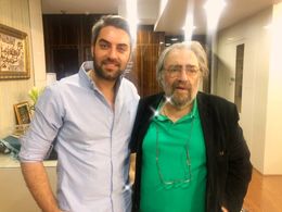 Masud Kimiai and Mani Heidari in Killing a Traitor (2022)