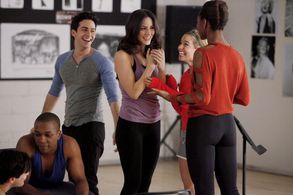 Katharine McPhee, Phillip Spaeth, Savannah Wise, and Jenny Laroche in Smash (2012)