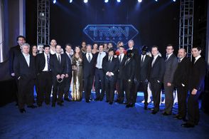 The cast and crew of 