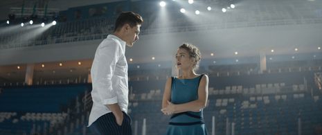 Milos Bikovic and Aglaya Tarasova in Ice (2018)